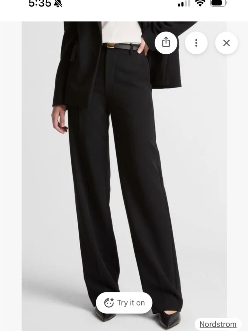 VINCE. Black Women's slacks - Classic Minimalist size 8